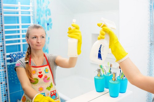 Professional sofa cleaning of a fabric couch