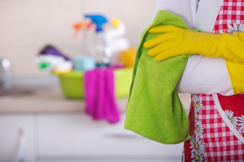 Removing a mark from a hard surface using safe cleaners