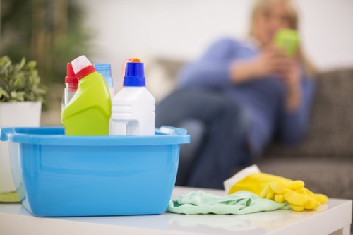 Recyclable items separated according to borough waste rules