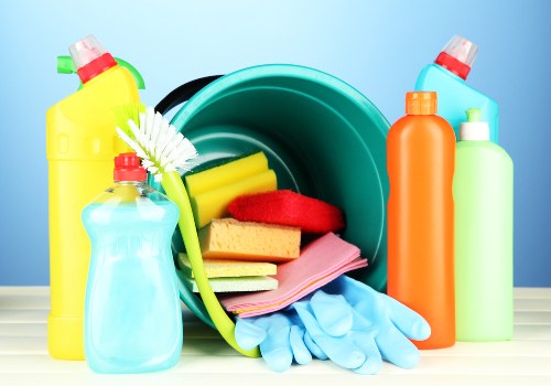 Hot water extraction process used for steam carpet cleaning